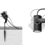 Philips Hue Lily LED-Spot, 1-flammig, schwarz, für den Garten, flexible Montage, erweiterbar.
