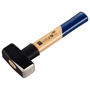 LUX Fäustel Comfort, 1000 g, mit Eschenstiel und Stielschutzhülse.