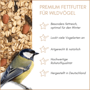 Supravit Fettfuttermischung für Wildvögel