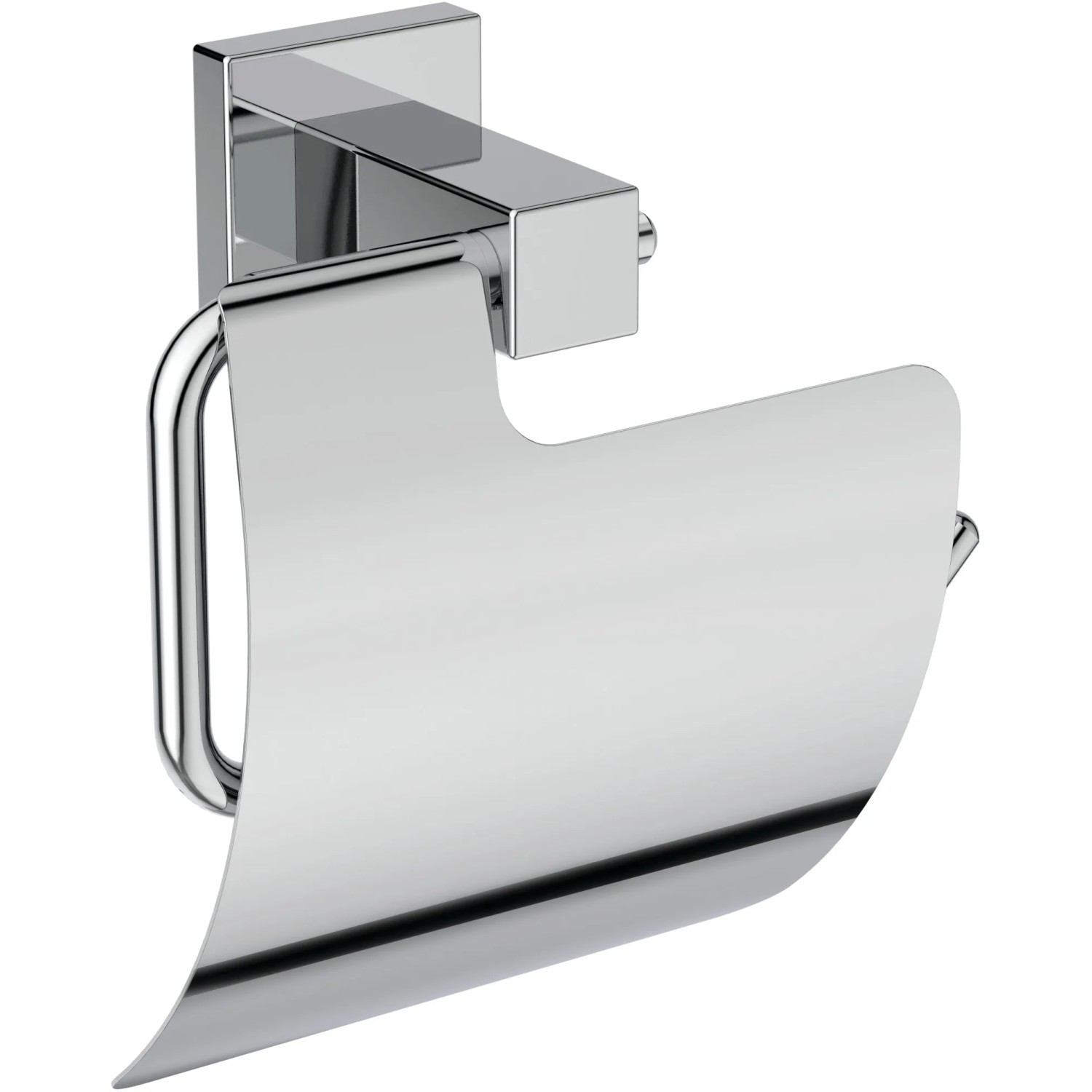 Ideal Standard Toilettenpapierhalter Cube (2-St), mit Deckel
