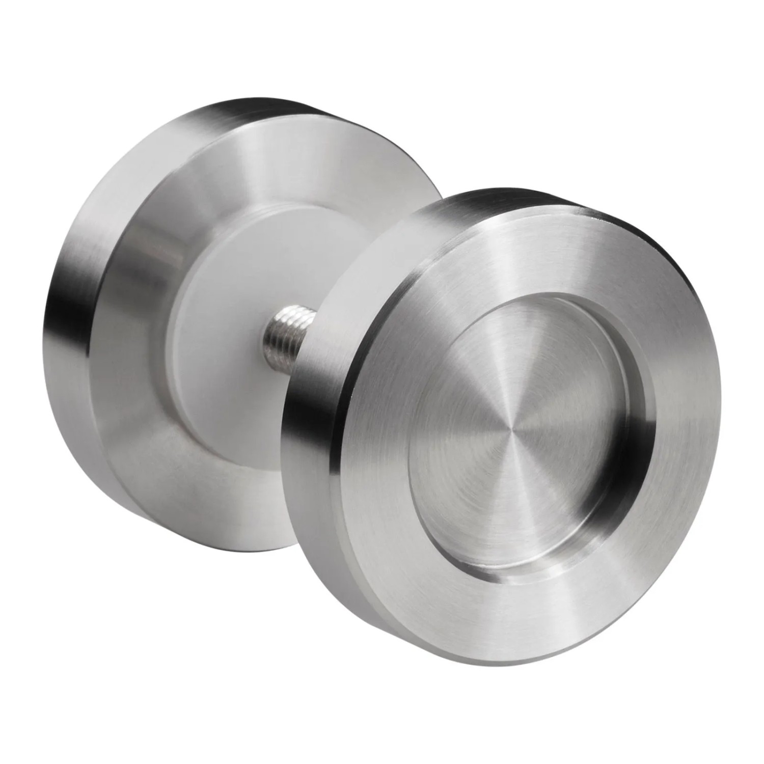 SOTECH 1 Paar Schiebetürgriff ENISA Ø50 mm Edelstahl Gebürstet für Holztüre günstig online kaufen