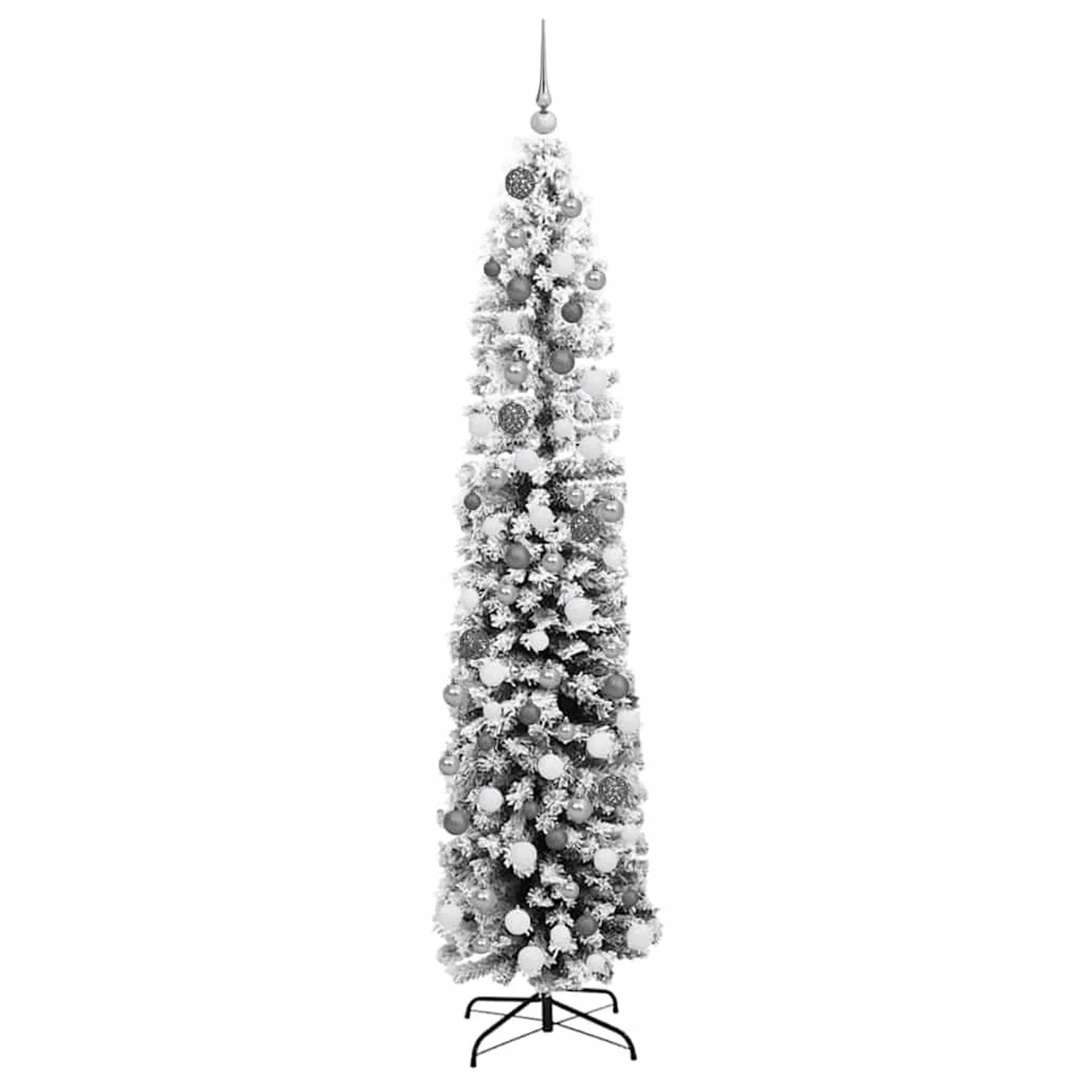 vidaXL Künstlicher Weihnachtsbaum mit 300 LEDs mit Ständer Grün 180 cm 3395017
