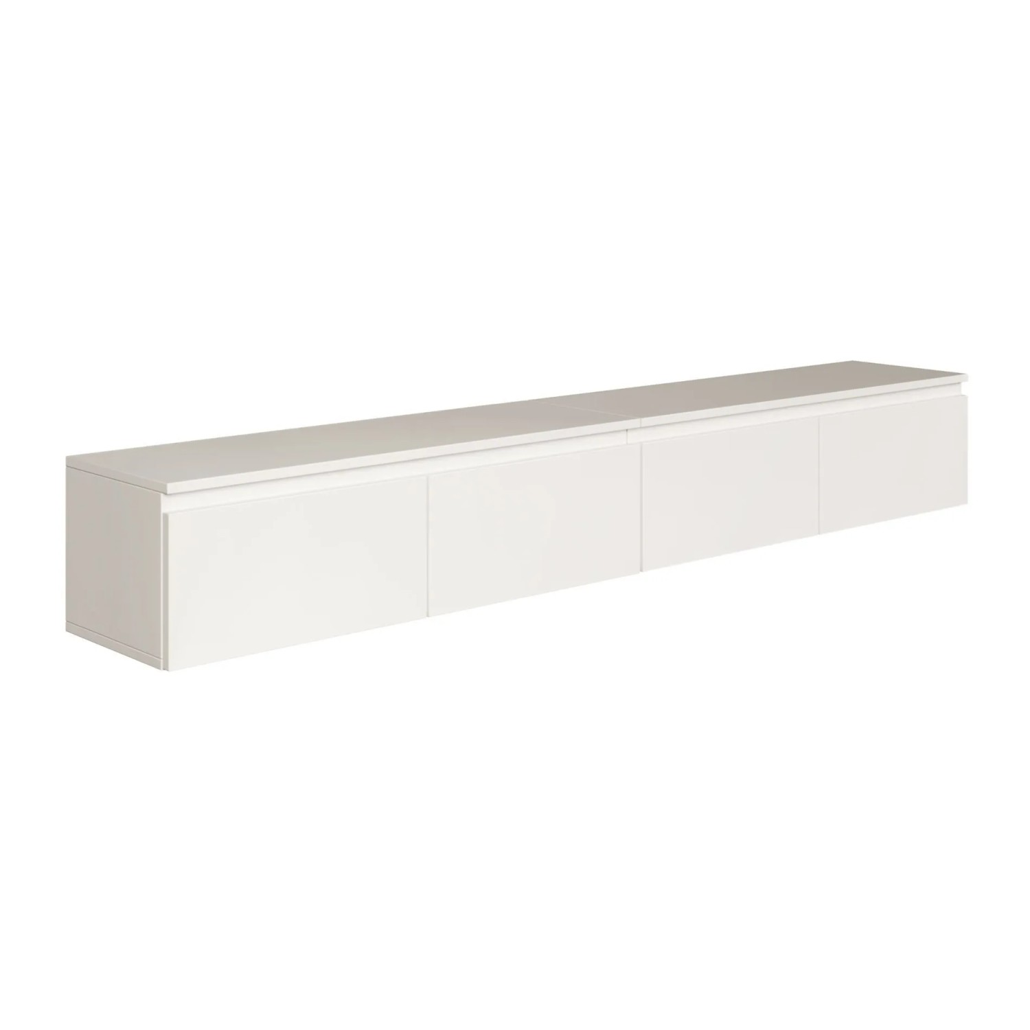 Selsey TV-Hängeboard Bemmi 200 cm Weiß