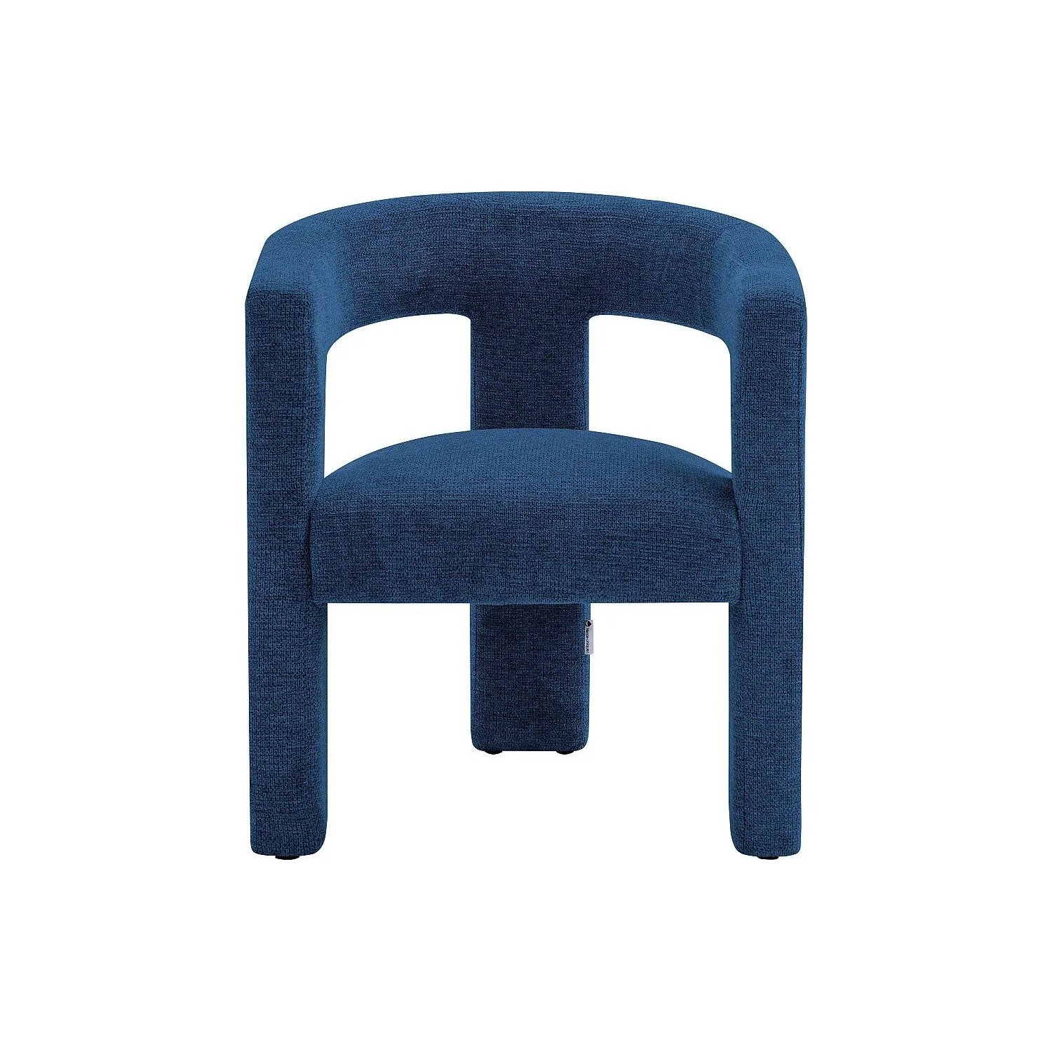 Vente-unique Sessel Mit Gerader Rückenlehne Favina Blau 64 cm