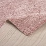 Altrosa Langflor Teppich Aloha 60x110cm, weicher Hochflor Teppich für Wohnräume.