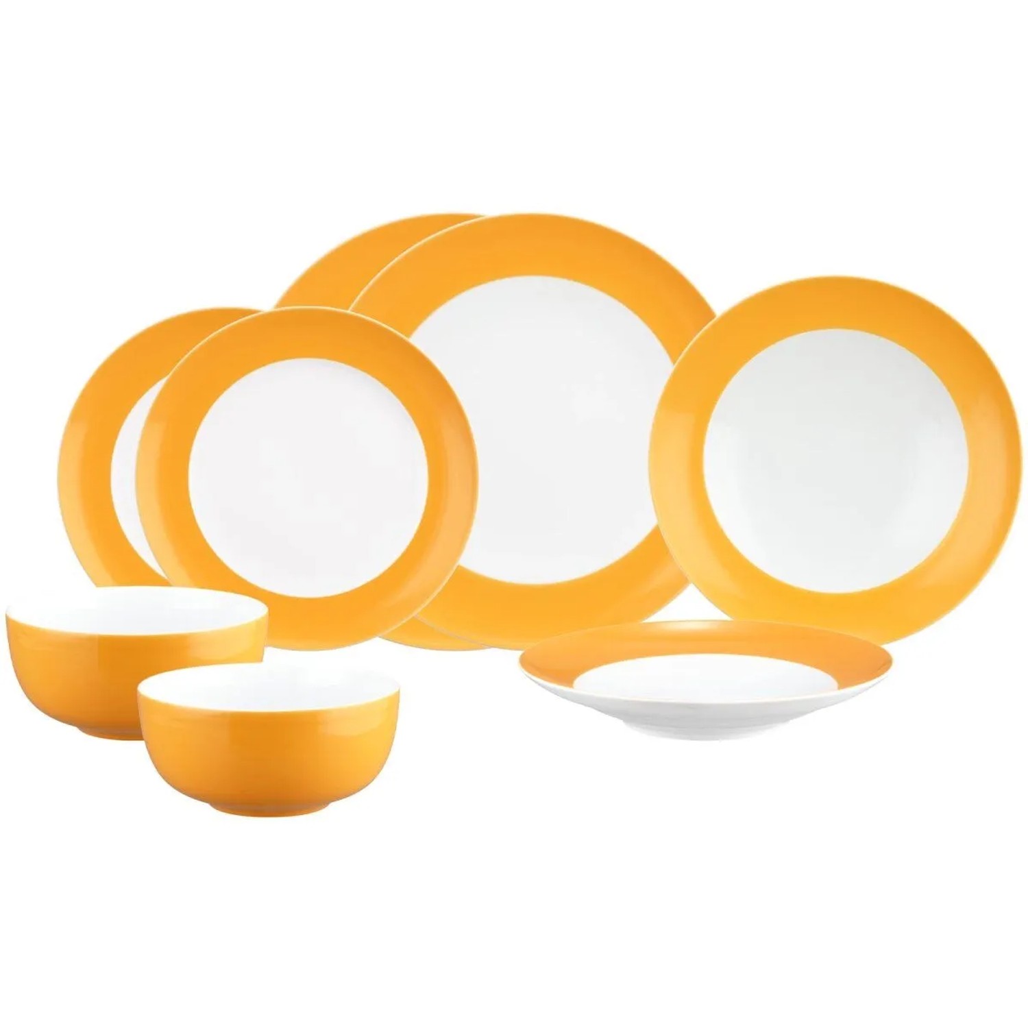 Seltmann Weiden Liberty Pure Colors Einsteiger-Set 8-teilig Mango Orange