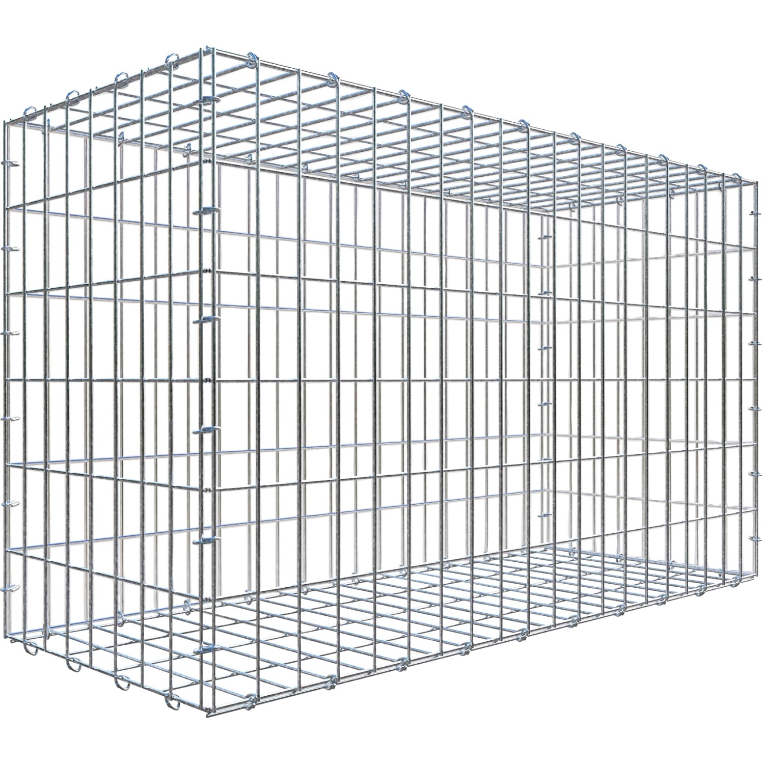 Thumbnail - Gabiona C-Ring-Gabione 60 x 100 x 40 cm Maschenw 5 x 10 cm