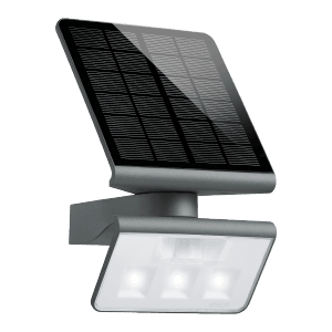 Steinel LED Solar-Wandleuchte XSolar L-S One Anthrazit mit Bewegungsmelder.
