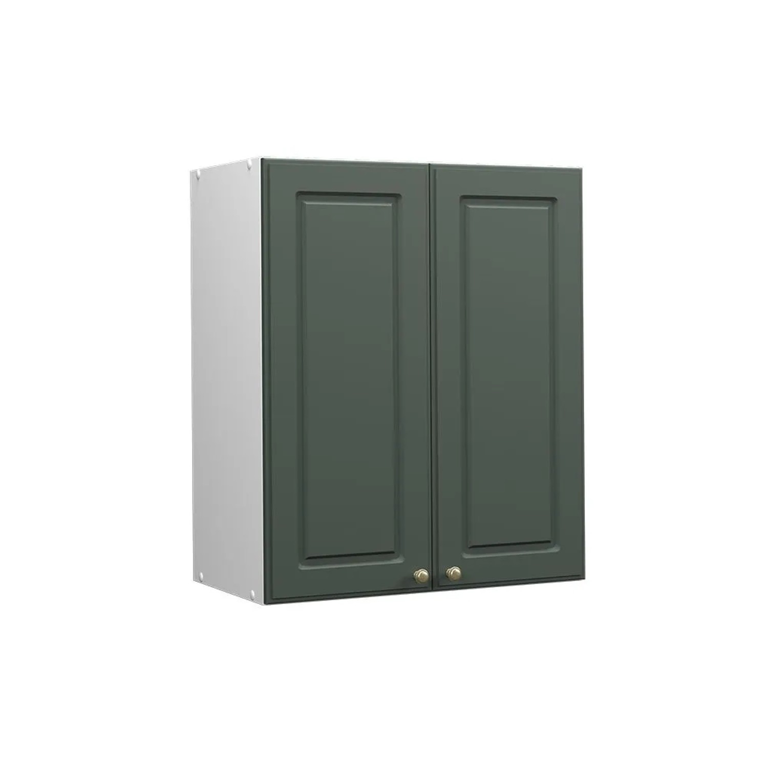 Vicco Hängeschrank Fame-Line Hängender Küchenschrank Grün-Gold Landhaus Weiß 60 cm