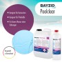 Bayzid Poolclear Trübungsbeseitigung 5l für Kartuschen & Filterballs. Pool Reiniger für klares Wasser.