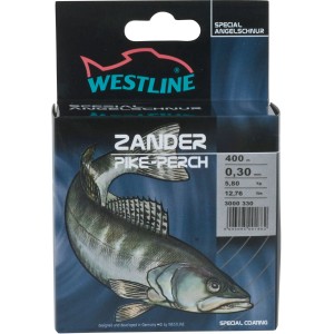 Westline Zielfischschnur Zander 0,30 mm, monofile Angelschnur für Zanderfischen.