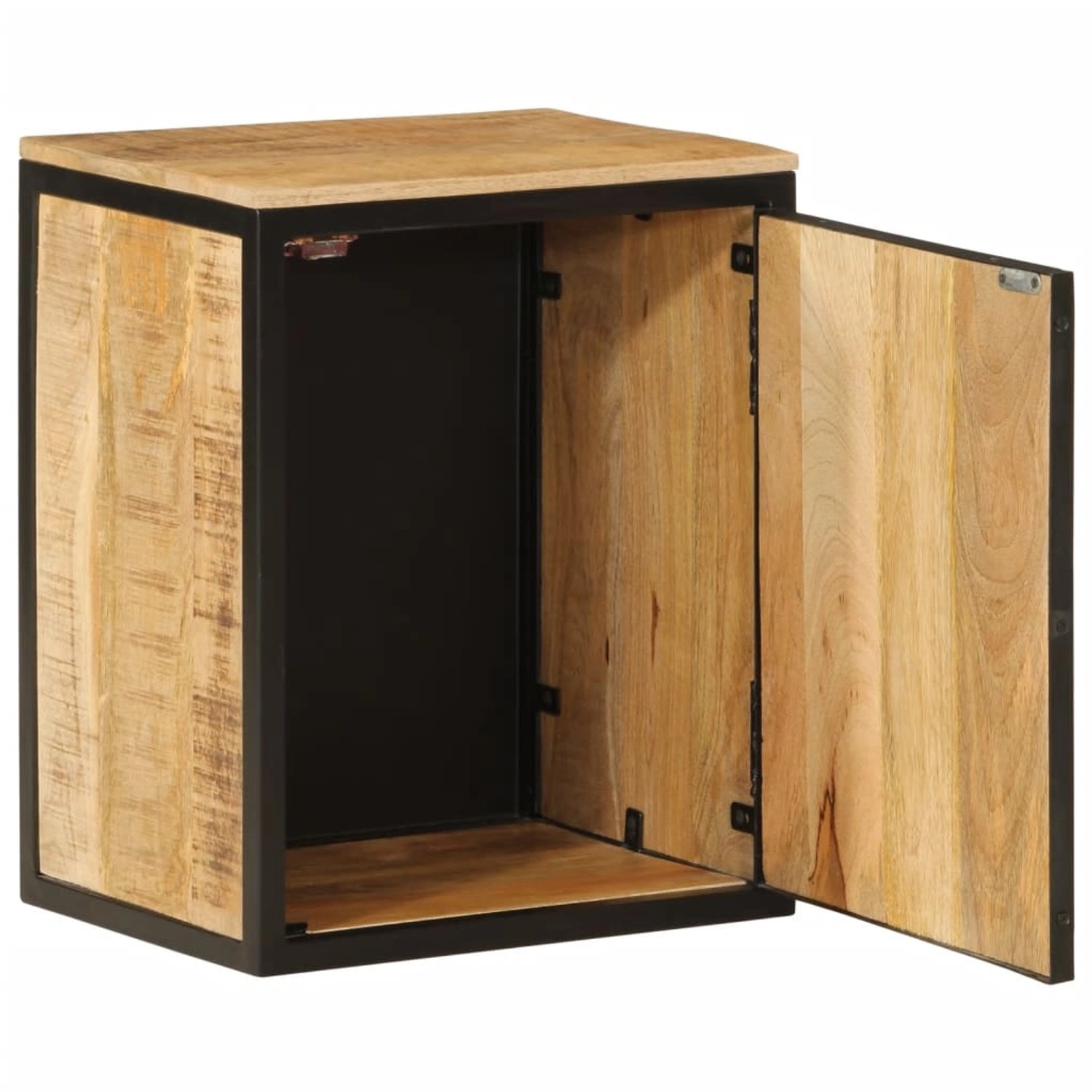 vidaXL Badschrank 40x30x50 cm Massivholz Mango und Eisen günstig online kaufen