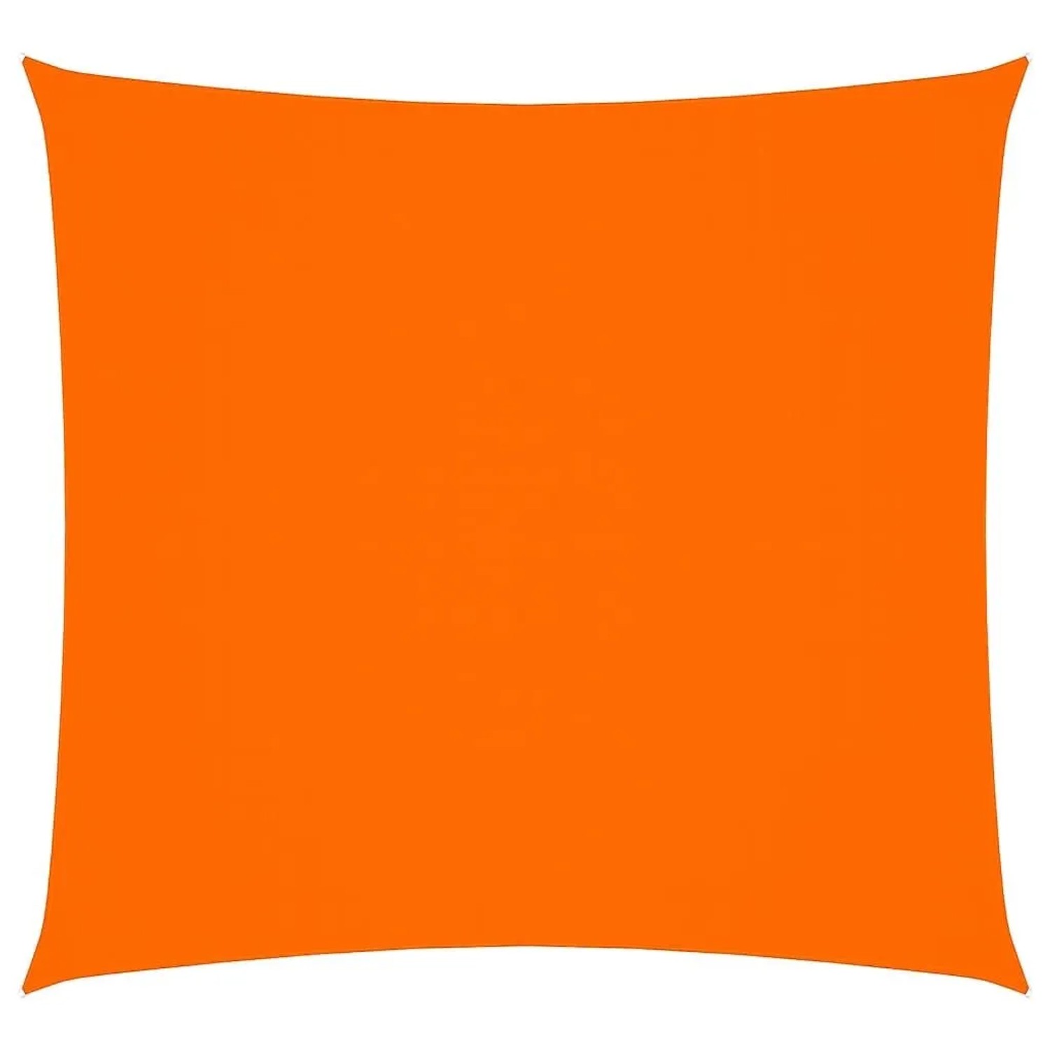 Furnicato Sonnensegel Oxford Gewebe Quadratisch 5x5 M Orange