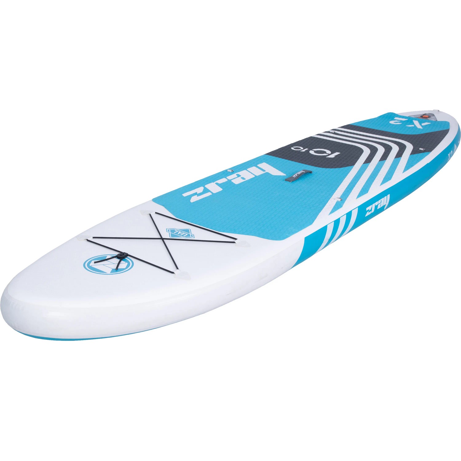 ZRAY Stand Up Paddle Board X2, blau-weiß, 330cm, mit Zubehör. Ideal für Wassersport & Freizeit.