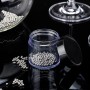 Relaxdays Reinigungsperlen 1000er Set Edelstahl Silber Wiederverwendbar 3 mm 130 g_5