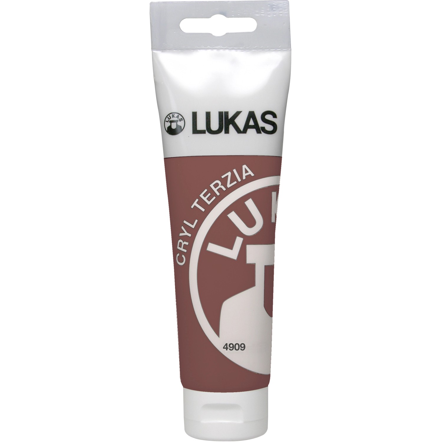 Lukas Cryl Terzia Acrylfarbe Plastiktube Terra di Siena gebrannt 125ml