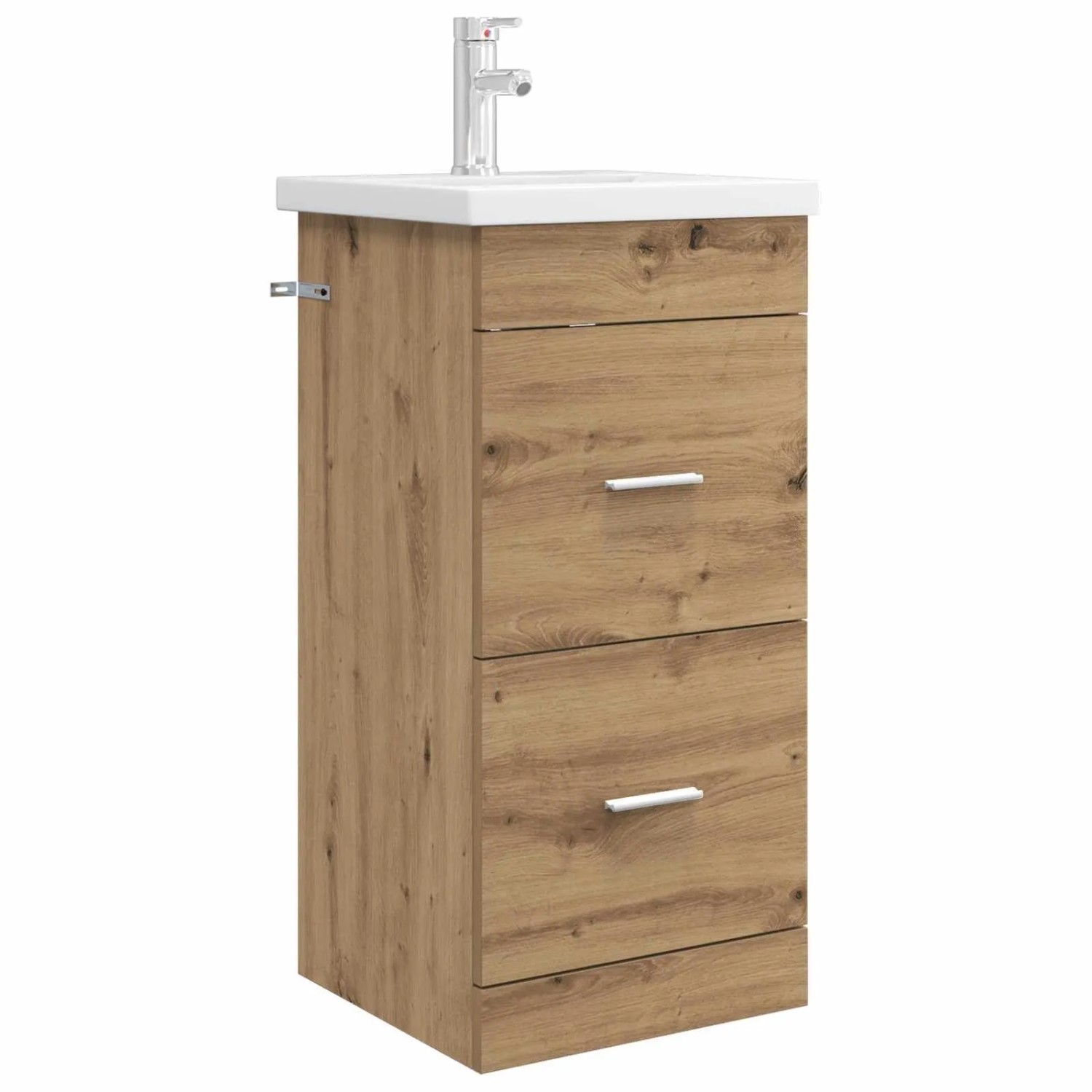 vidaXL Badezimmerschrank mit Waschbecken Artisan-Eiche 890703
