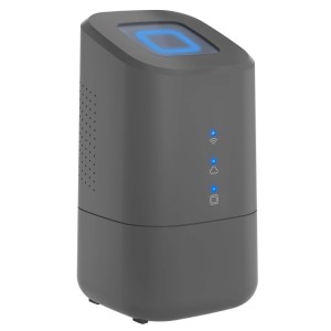 HmIP Home Control Unit in Anthrazit zur Steuerung von Smart-Home-Geräten.