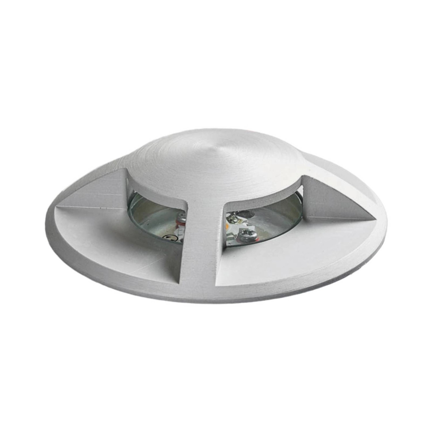 Lucande LED Bodeneinbauleuchte Anina 9969059 Wasserdicht Modern in Alu aus Aluminium 1-flammig