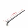 AICA Stabilisator für Walk-In Duschwand, 140 cm, Chrom glänzend.
