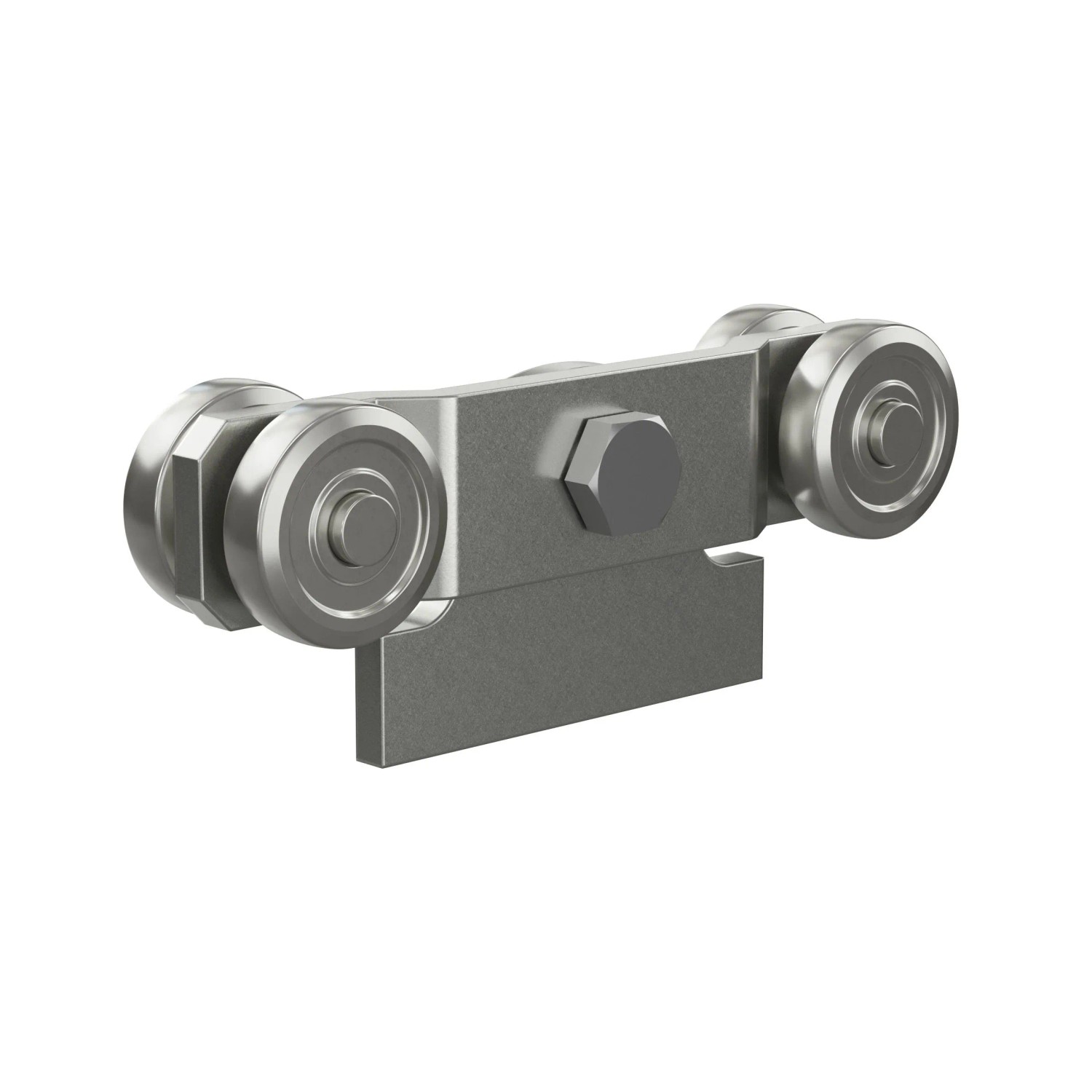 FeNau Doppelrolle Mit Anschweißpendel MEA Gr. 2 Verzinkt Ø 34 mm 10336864