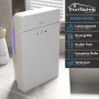 TroniTechnik Luftentfeuchter EF03 mit 2,2L Tank und Schlauchanschluss, geeignet für Räume bis 30m².