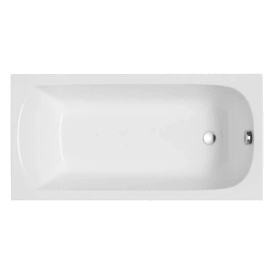 Bad Land Badewanne Rechteck CLASSIC SLIM 140x70 Ablauf Füße