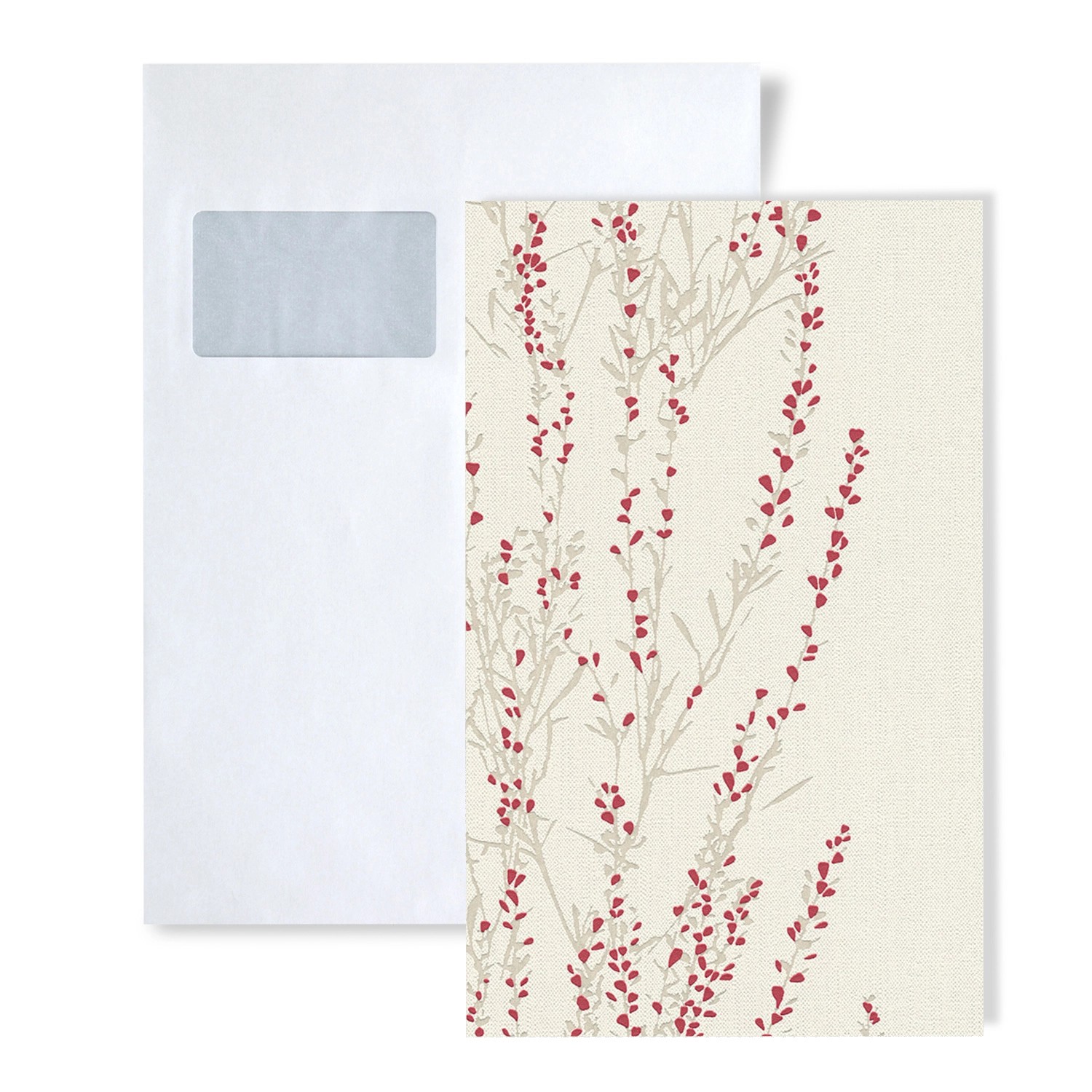 PROFHOME 1 MUSTERSTÜCK S-372674-GU DIN A4 MUSTER der Floral Tapete günstig online kaufen