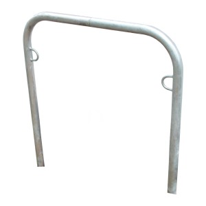 TRUTZHOLM Fahrradanlehnbügel 115 x 99cm Stahl Feuerverzinkt Durchmesser 49mm Parker Typ U Grau