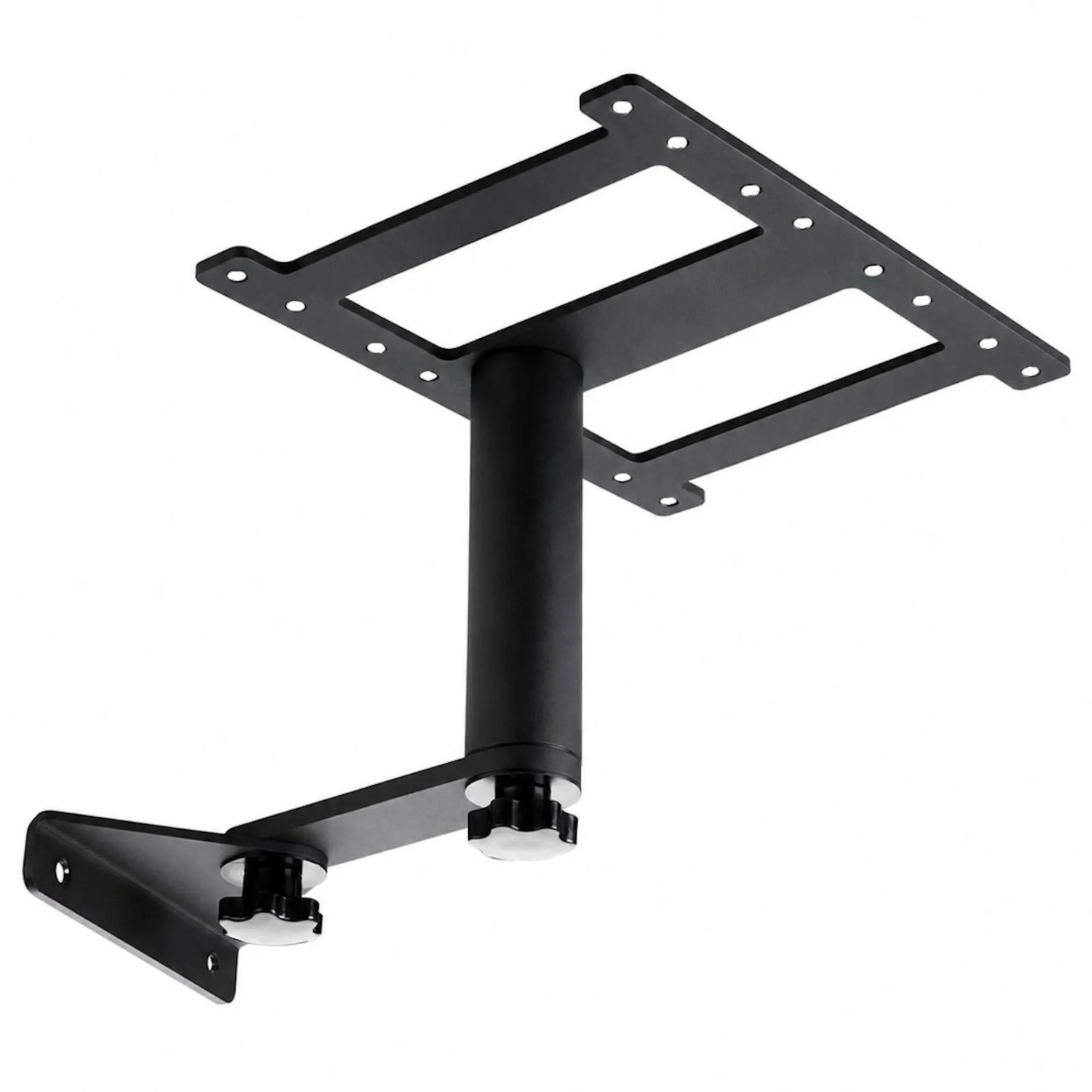 SOTECH Anbautisch LOUNGER Edelstahl SS201 Schwarz Pulverbeschichtet Ohne Holzlatten für Gartenliege Sonnenliege