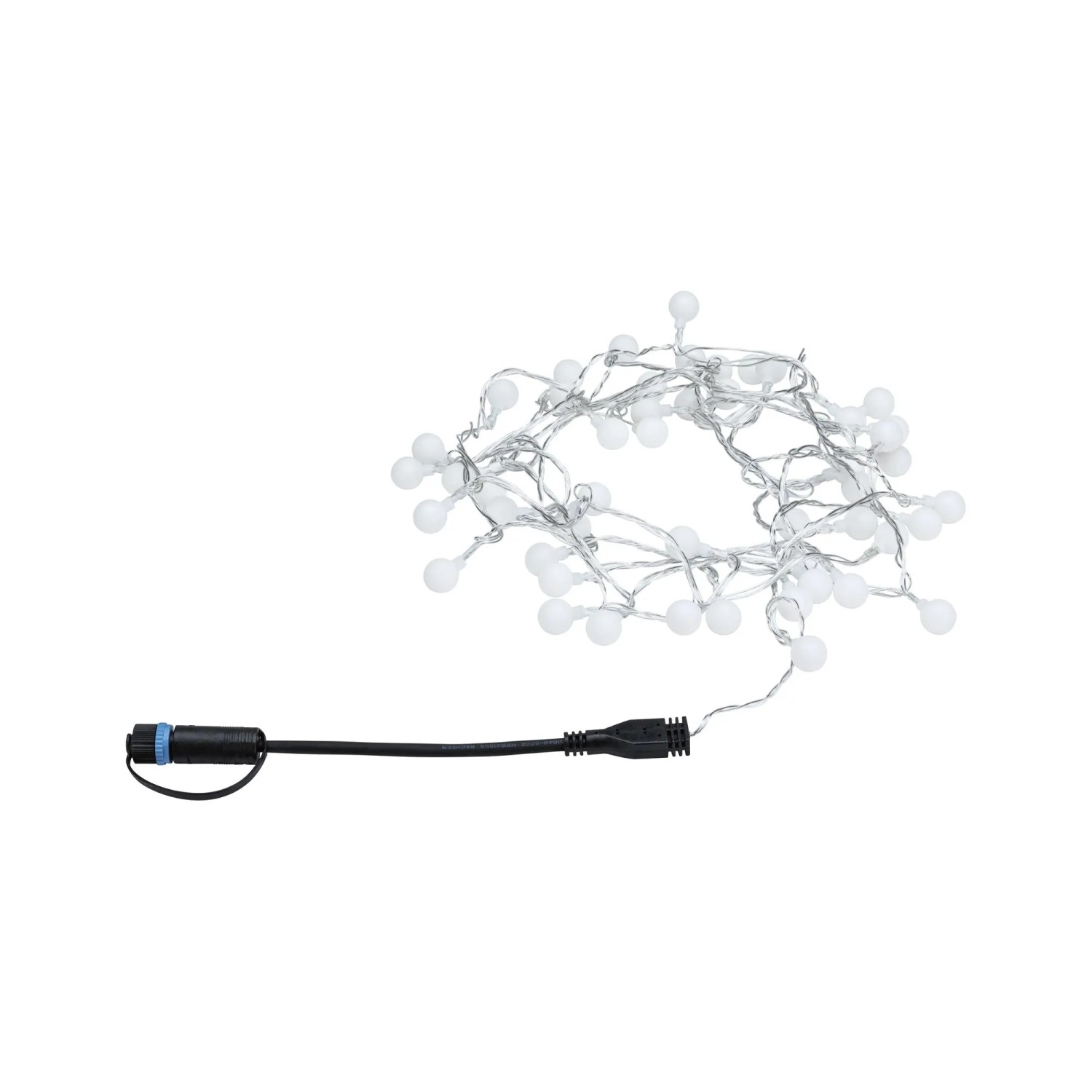 Paulmann LED-Lichterkette Plug & Shine, 5 m, warmweiß, für Außenbeleuchtung.