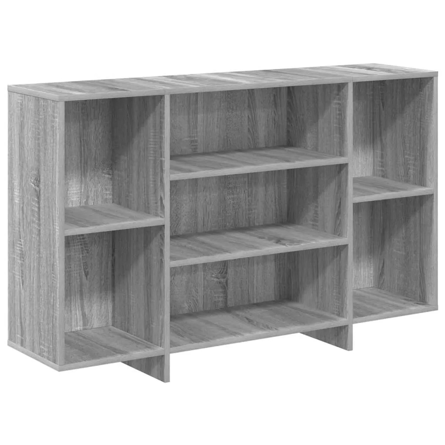 vidaXL Sideboard Grau Sonoma 120x30x75 cm Holzwerkstoff 813066