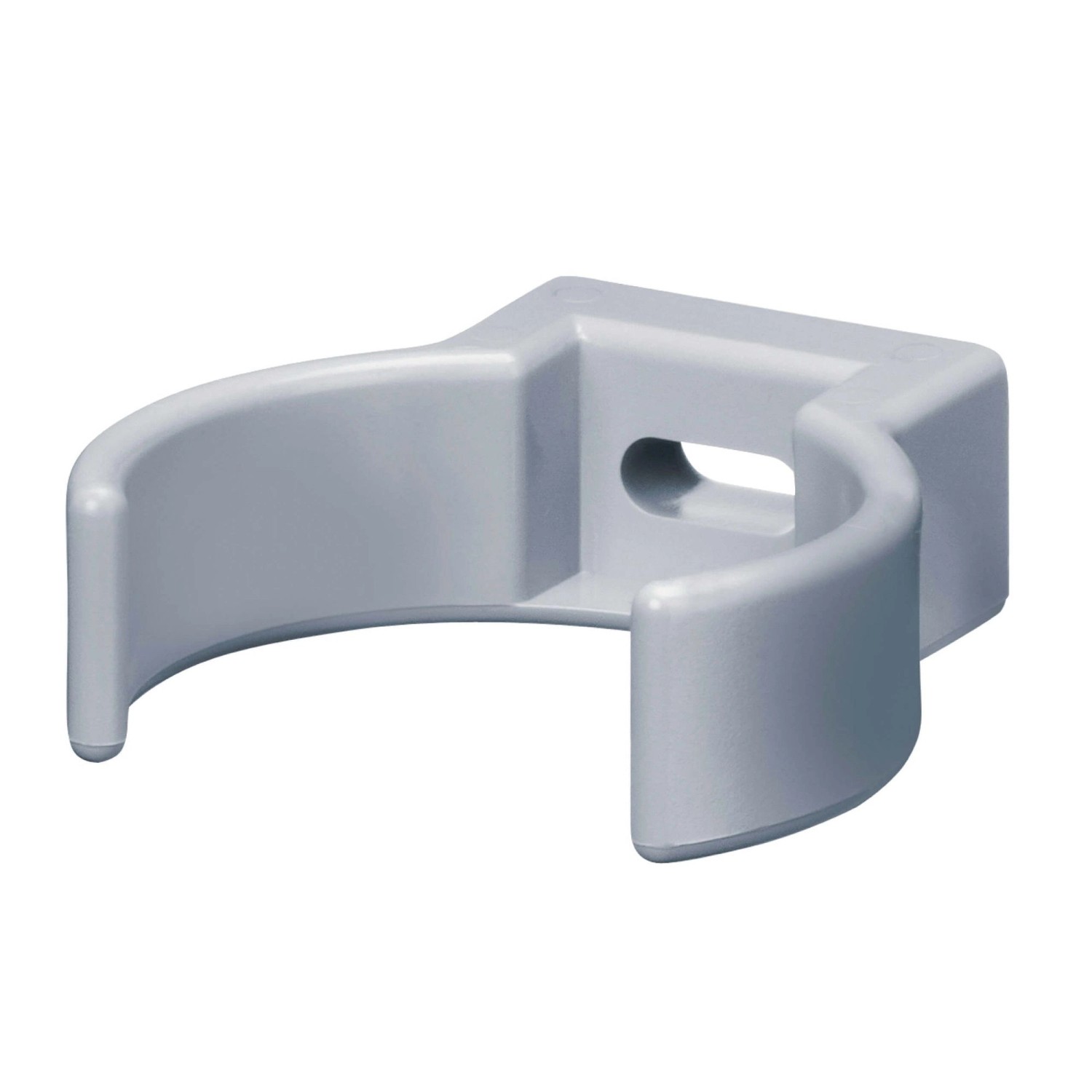 Inefa Rohrschellen Clip DN 75 PVC Grau Befestigung Fallrohr Wandmontage
