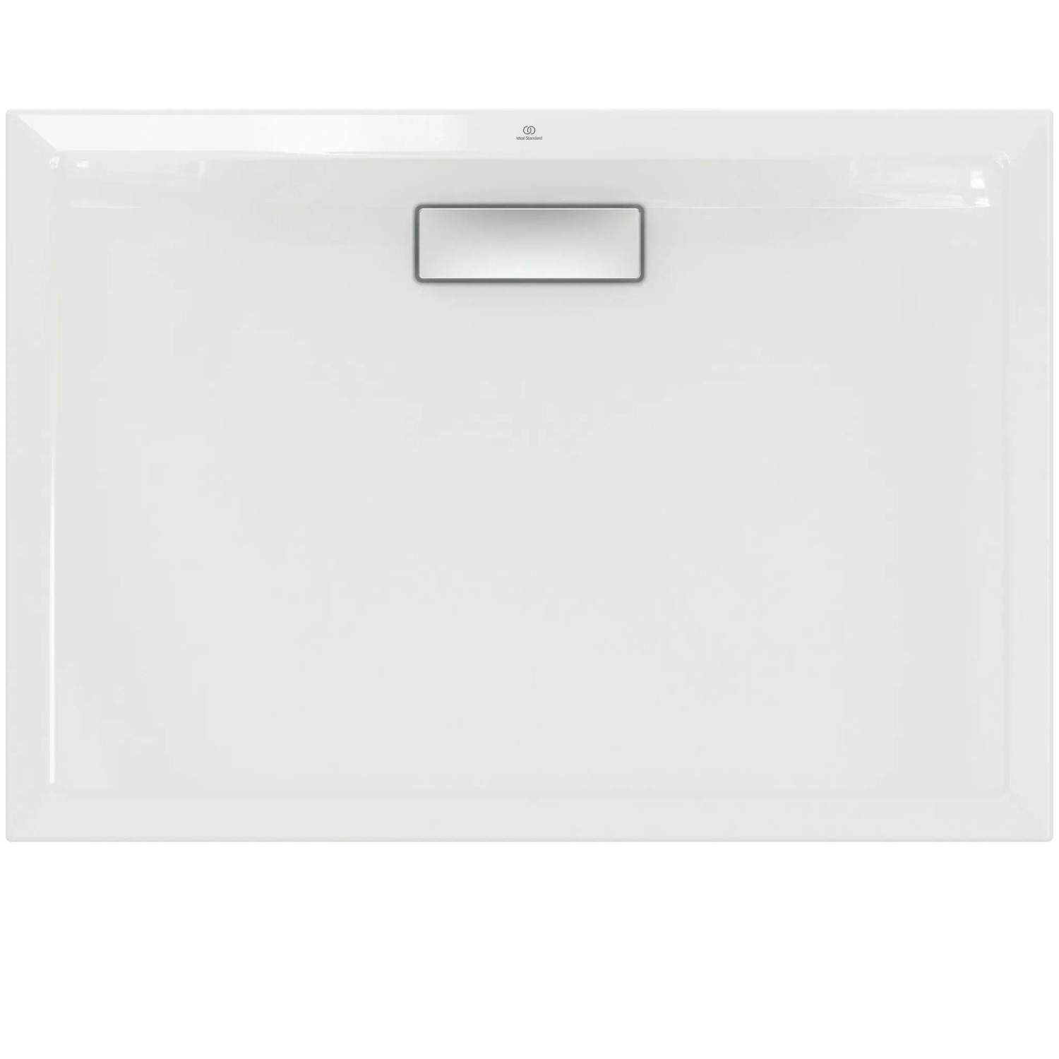Rechteckige, extraflache Ideal Standard Duschwanne, 100x70 cm, in Weiß.