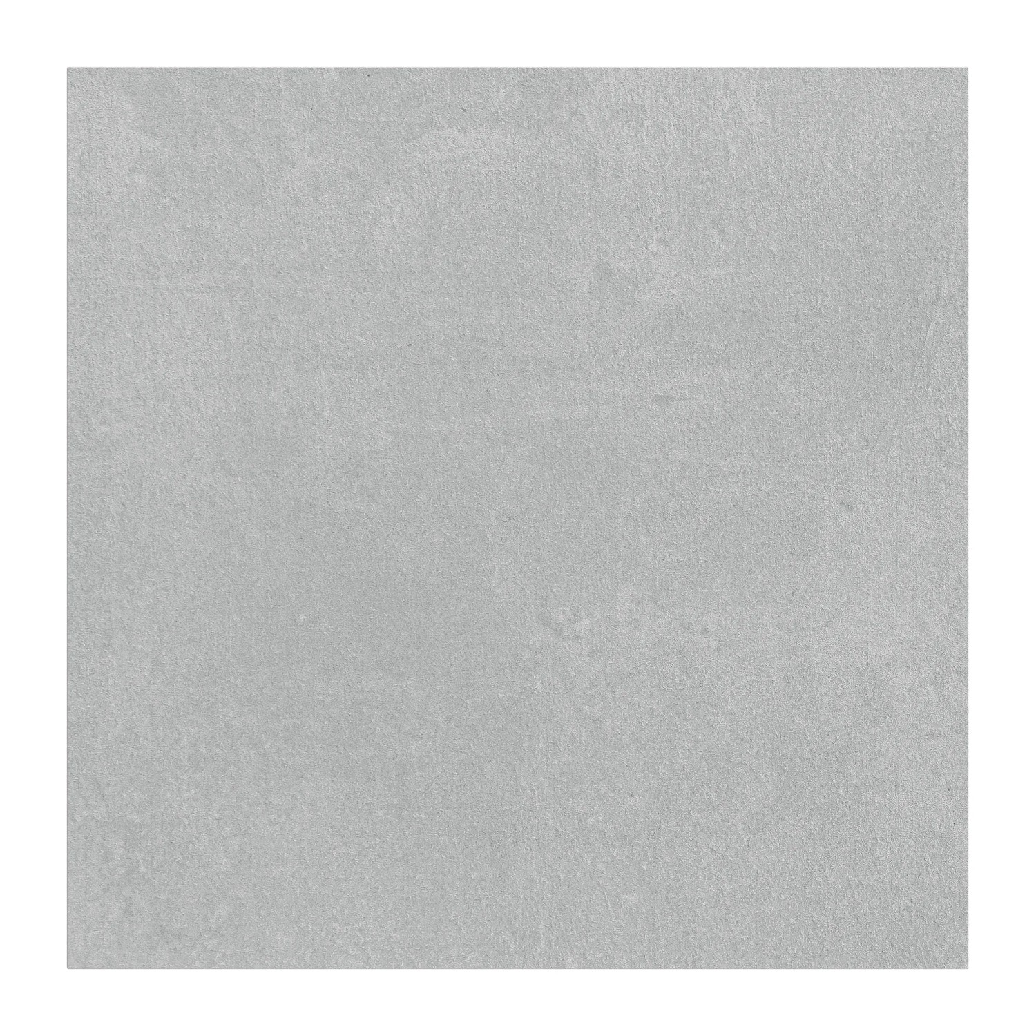 Graue, matte 80x80 cm Feinsteinzeug Bodenfliese mit glasierter Oberfläche.