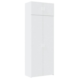 vidaXL Hochschrank Weiß 80x42,5x225 cm Holzwerkstoff 3281350