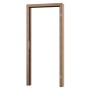 Türrahmen Dekor Nussbaum, Holznachbildung, rechte Ausführung, für Wandstärke 10 cm.