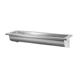 Delabie Waschrinne CANAL L 1200, 1.200 mm, Ablauf links, Edelstahl 1.4301 sat.