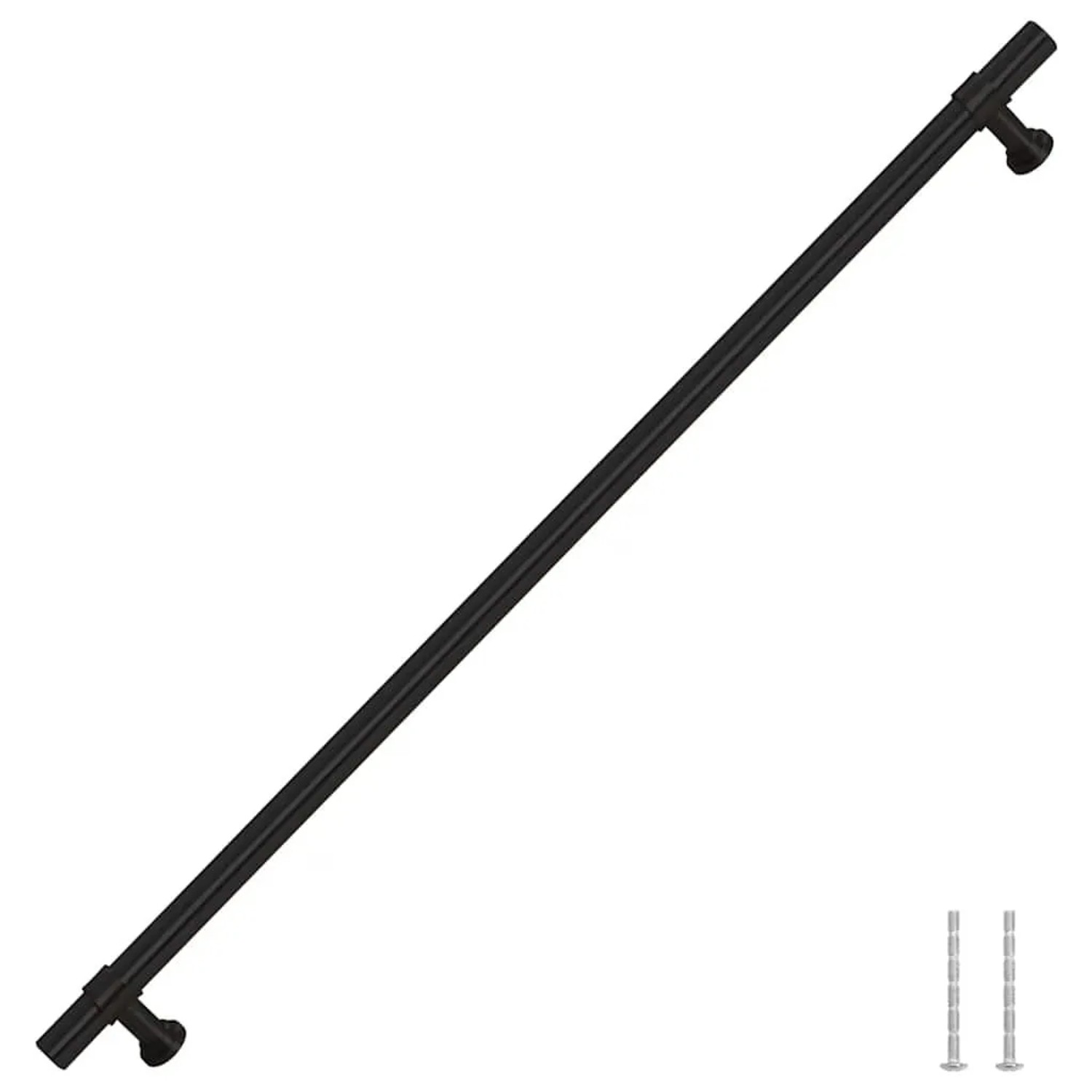 vidaXL Möbelgriffe 5 Stk Schwarz 320 mm Edelstahl 155426