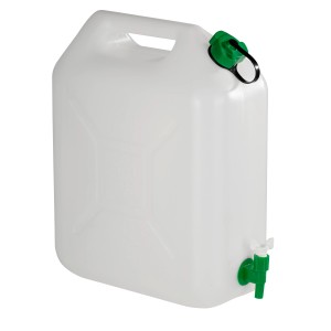 30 L BLAU Wasserkanister mit verzinkt Hahn BPA-frei Wasserbehälter