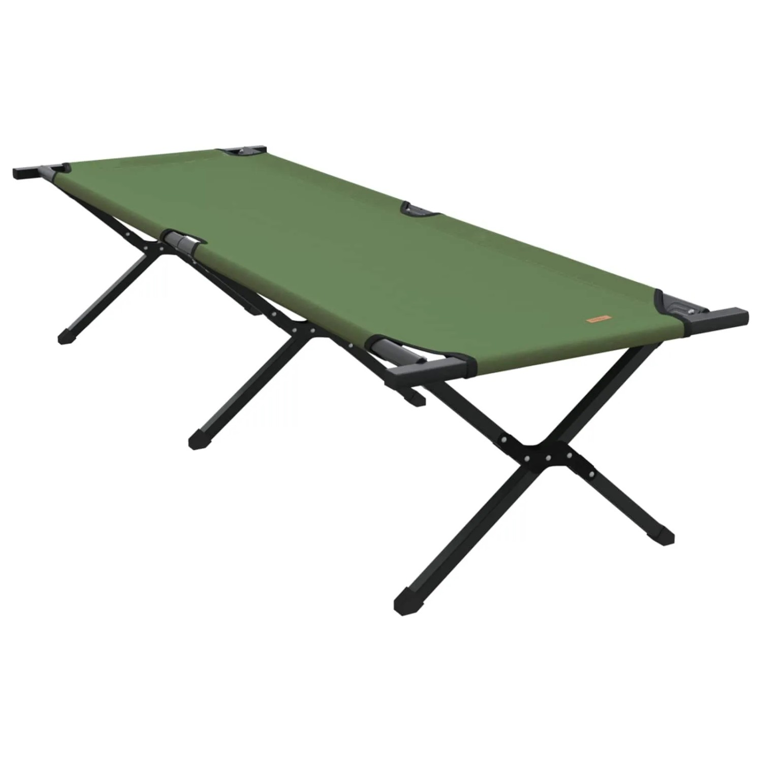 vidaXL Klapp Schlafbett fürs Camping Grün 193 x 69 x 45 cm 42003178