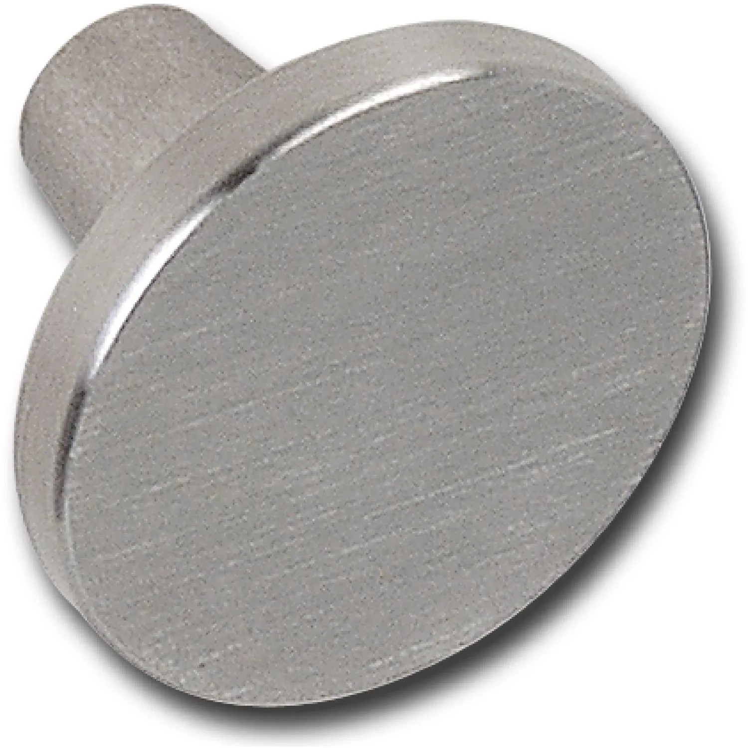 Technik Team Möbelknopf Epona Ø 35 mm Tiefe 23 mm Edelstahl Gebürstet