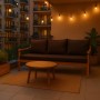 Setgarden  Mix Bench Kissen Outdoor Kissen Bankauflage 120x60+2x50x56cm Kissen Für 2-Sitzer Bänke 1tlg 1tlg Braun_7