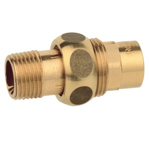 Kirchhoff Verschraubung, 15 mm x 21 mm, konischdichtend, aus Rotguss (RG)