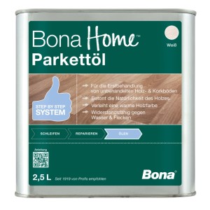 Bona Home Parkett-Öl Weiß 2,5 l