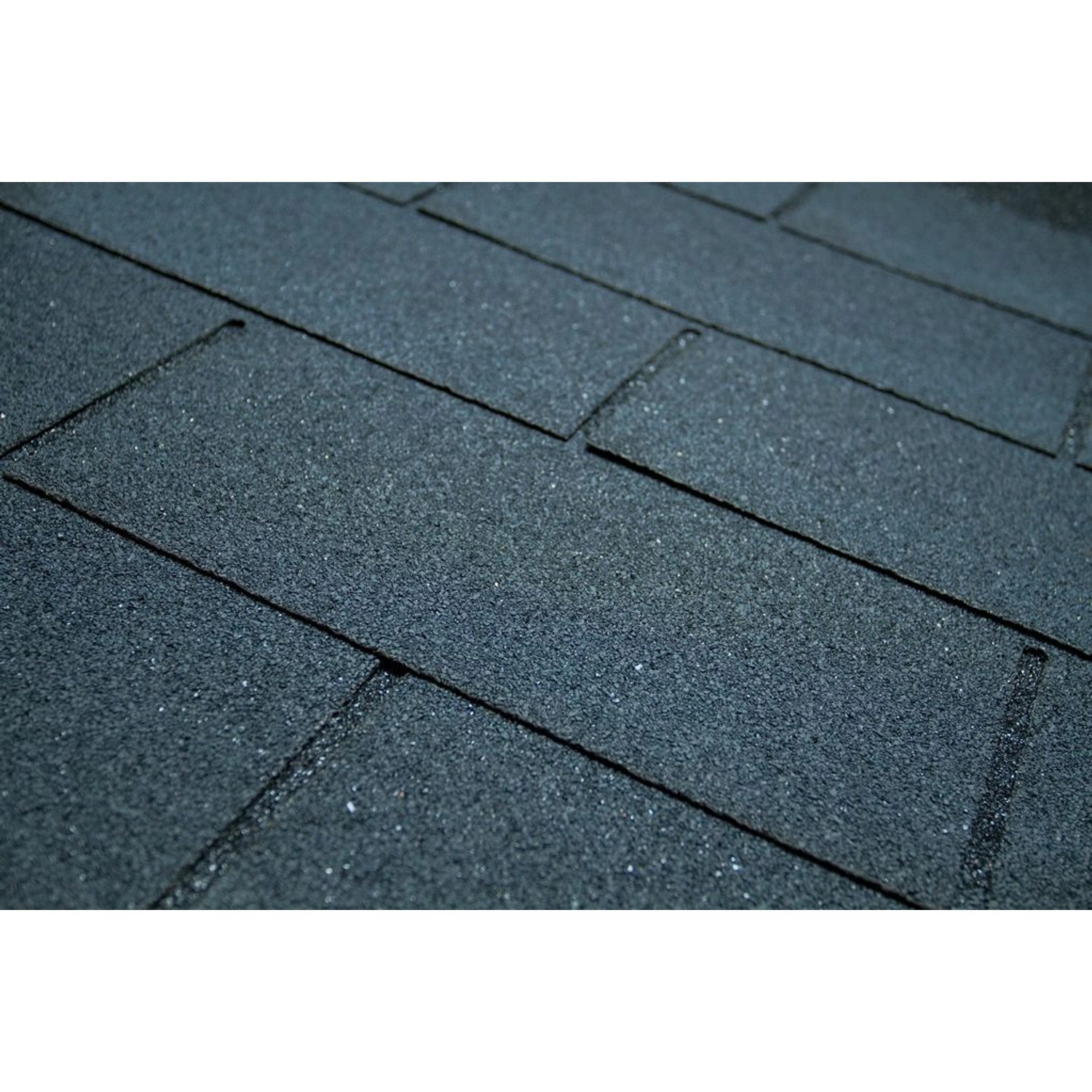 Dachschindeln Schwarz Paket 3 m²