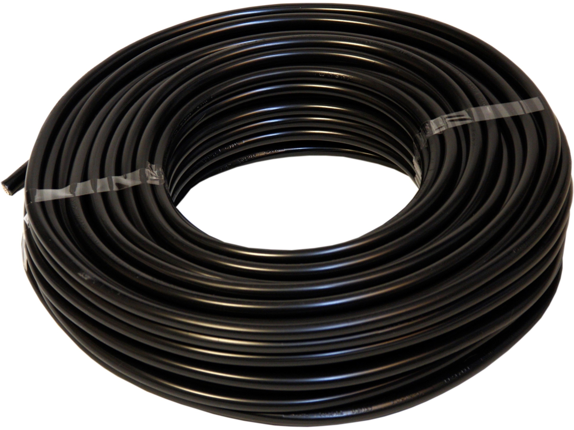 Baomain Nylon Kabelklemmen UC-0 1/8 Zoll – 100 Stück Schwarz Zum Ordentlichen Kabelmanagement