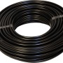 Schwarzes Emskabel Erdkabel NYY-J 3 x 1,5 mm² auf einer Rolle mit 50 m Länge.