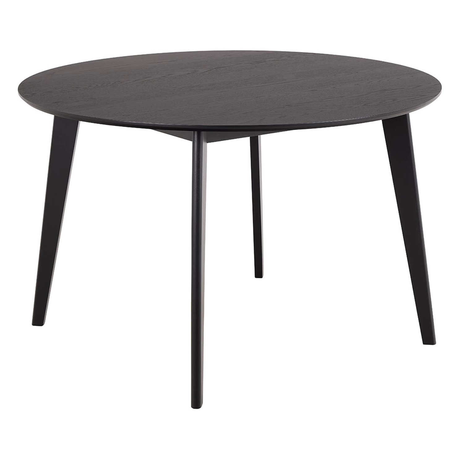 ebuy24 Roxby Esstisch 120x120cm Schwarz günstig online kaufen