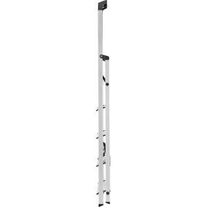 Haushaltsleiter 5-Stufig Aluminium 297 cm Arbeitshöhe 150 kg